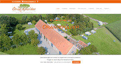 Desktop Screenshot of oranjepolder.nl